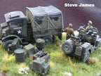 Rubicon Models 1:56 (28mm) Scale WWII British CMP 15cwt Military Truck - 280056