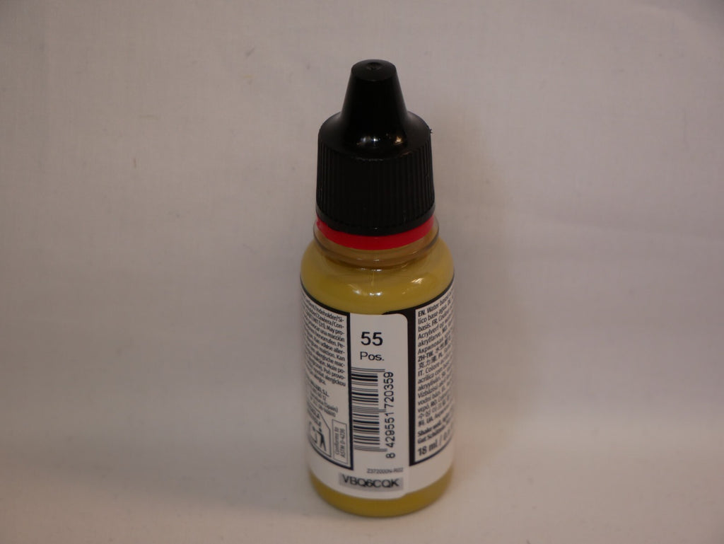Vallejo Game Color Acrylic Dead Flesh White 18ml/0.6 fl oz Dropper Bottle 72.035