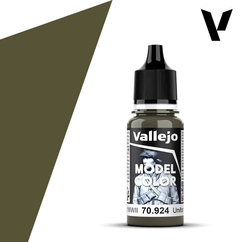 Vallejo Model Color WWII Russian Uniform Acrylic 18ml Dropper Bottle - 70.924