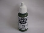 Vallejo Model Color Olive Grey Acrylic 17ml/0.57 fl oz Dropper Bottle - 70.888