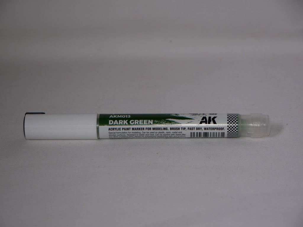AK Interactive Acrylic Paint Playmarkers For Tabletop Games Dark Green - AKM013