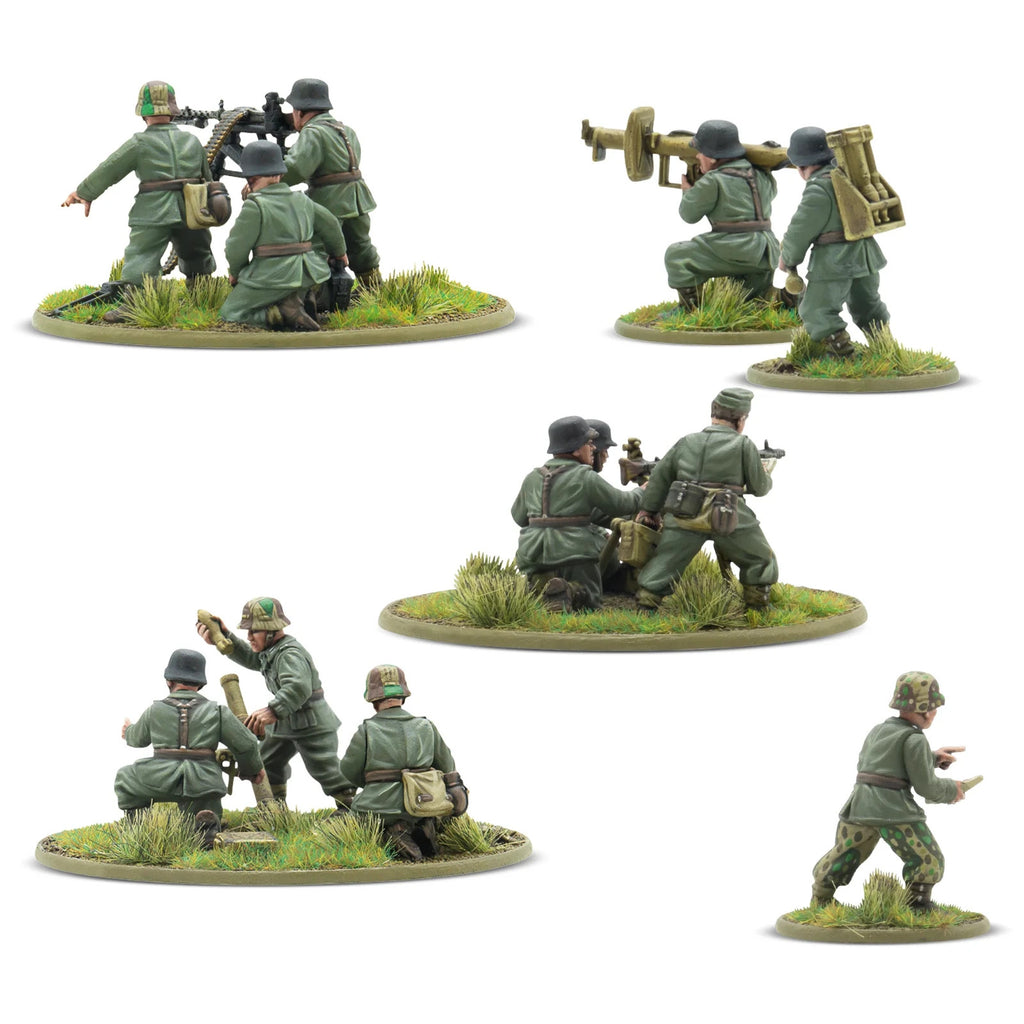 Warlord Games Bolt Action 1:56 Scale German Heer Heavy Weapons Platoon - 402012058