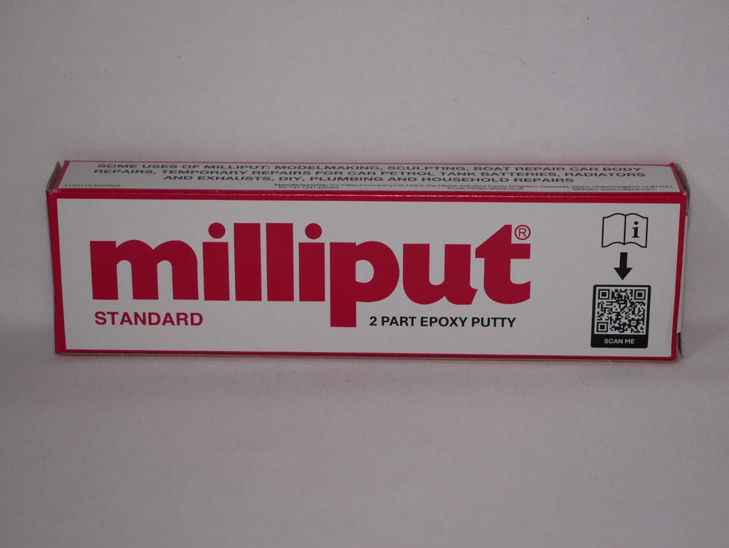 Milliput Standard Yellow-Grey Two Part Specially Formulated Epoxy Putty (113.4g)