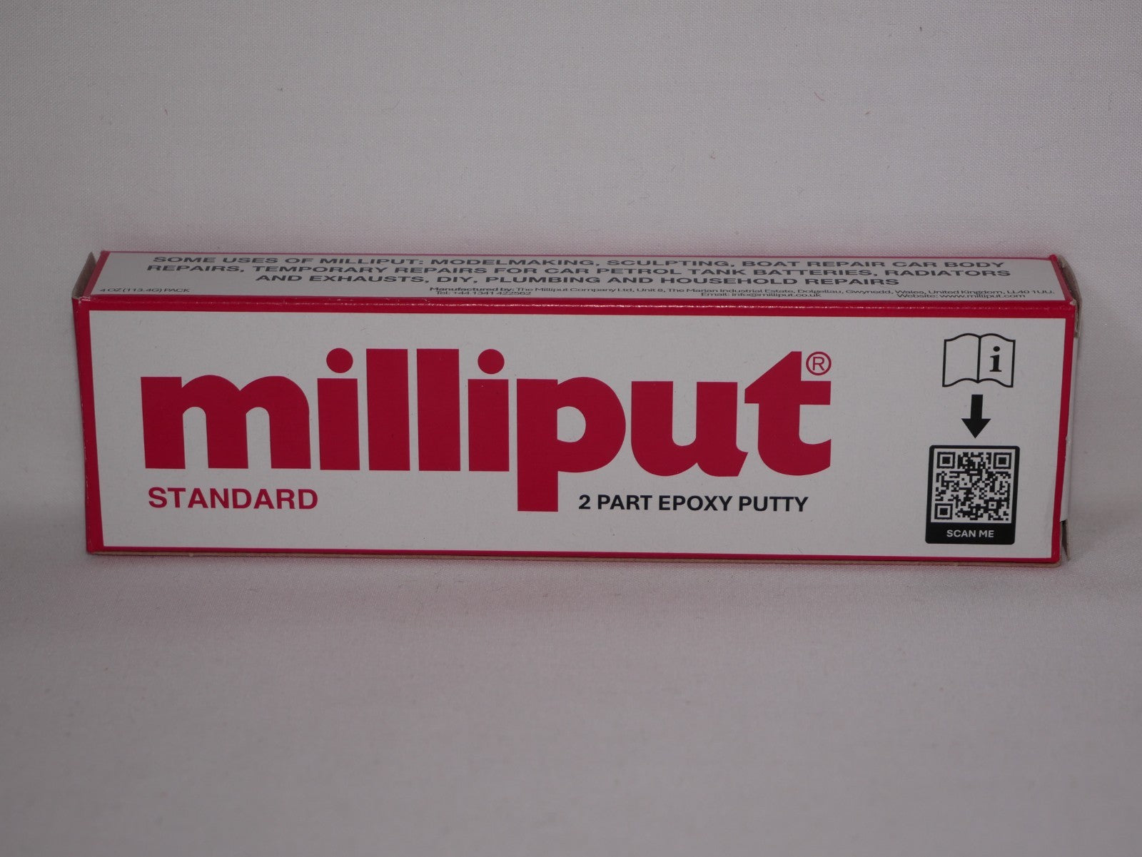 Milliput Standard Yellow-Grey Two Part Specially Formulated Epoxy Putty (113.4g)