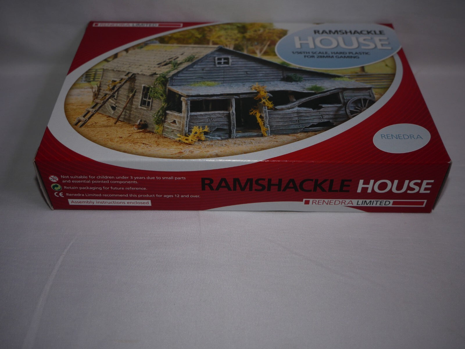 Renedra Ltd Generic Scenery & Bases 1/56th (28mm) Scale Ramshackle House - RNRH