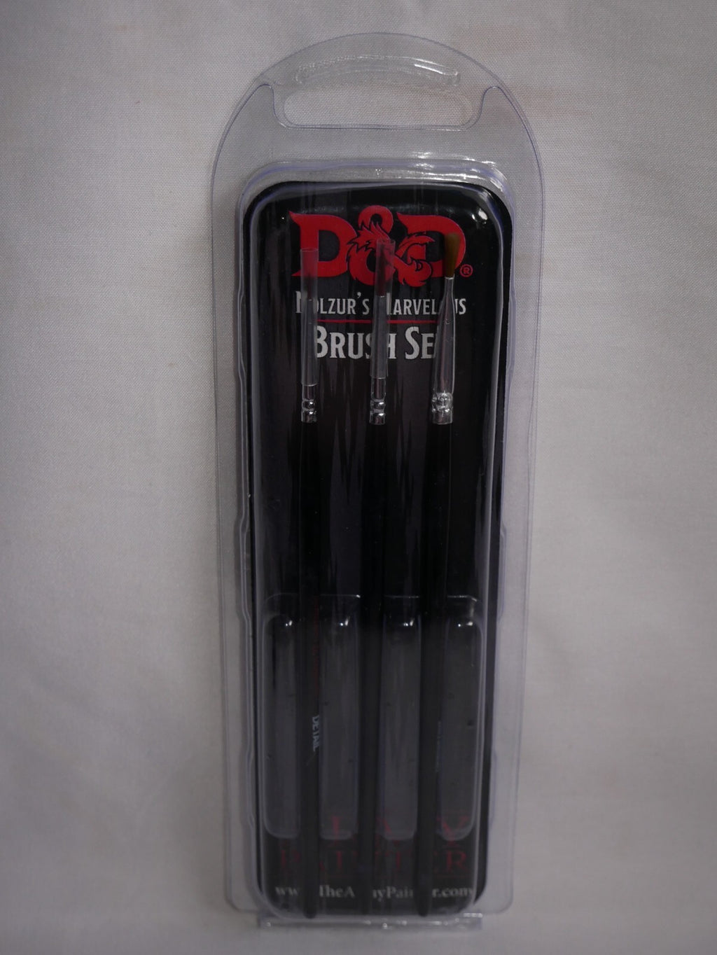 The Army Painter D&D Nolzur's Marvelous (3 Piece) Synthetic Hairbrush Set - 75003