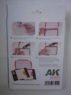 AK Interactive Scale Model Miniature Wargaming Painting Wet Palette Set - AK9510