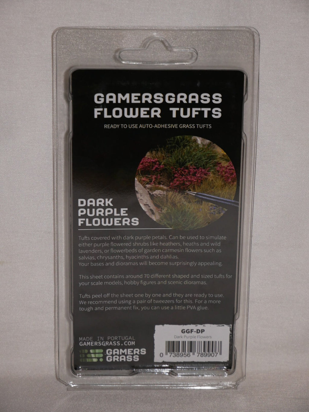 Gamers Grass Wild Dark Purple Flowers Tufts For Mini Bases (70) Per Pack GGF-DP