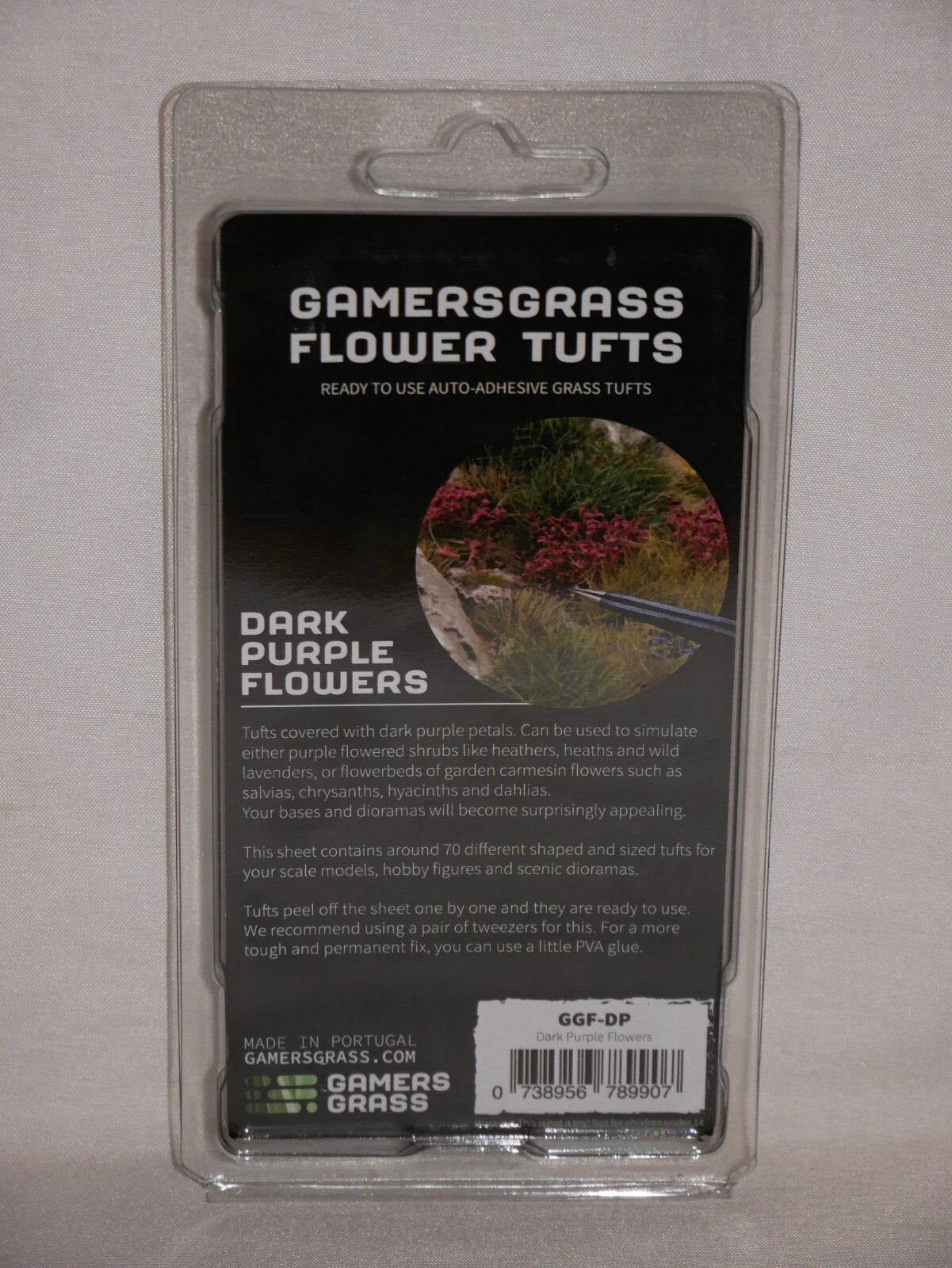 Gamers Grass Wild Dark Purple Flowers Tufts For Mini Bases (70) Per Pack GGF-DP