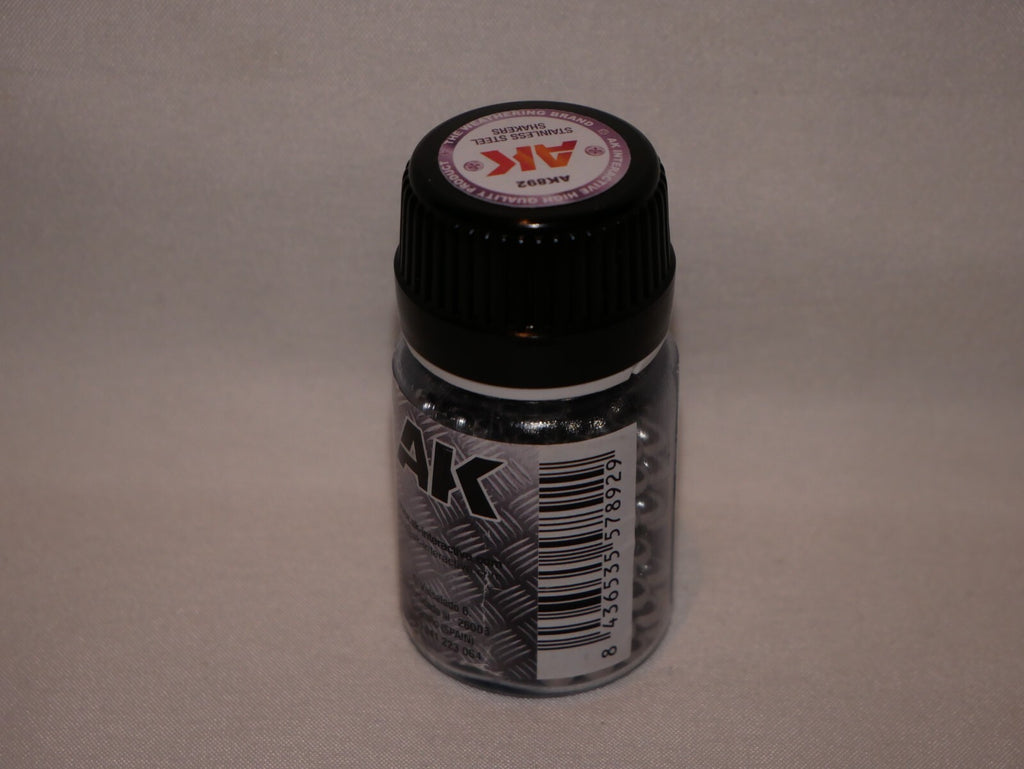 AK Interactive Stainless Steel Maixing Balls Shaker For Paints (250 Balls) AK892