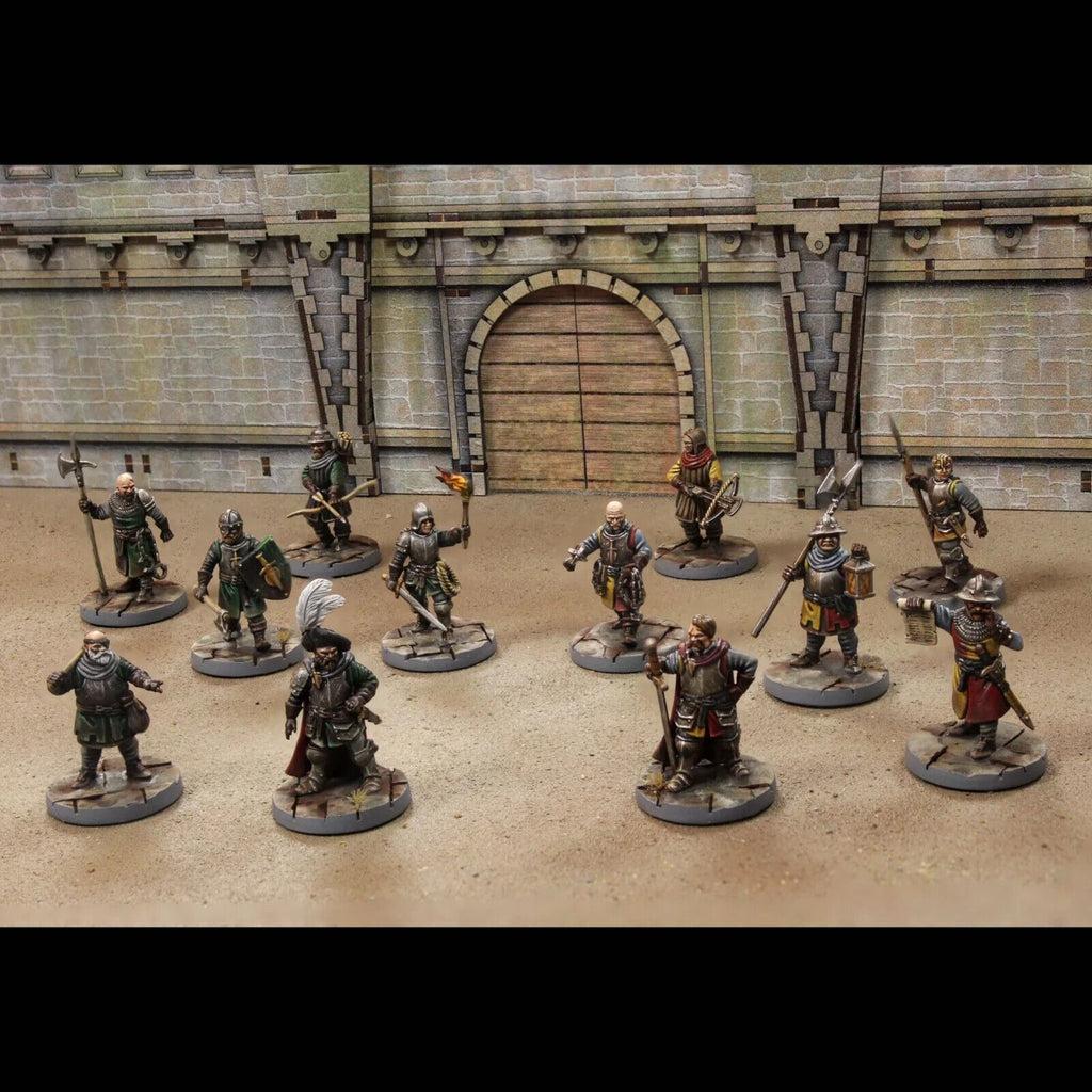 Wargames Atlantic Classic Fantasy 28mm Scale Hard Plastic Guards Models WAACF009