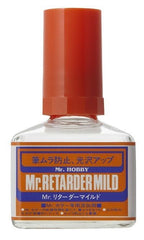 Mr Hobby Mr Retarder Mild Thinner Solvent 40ml Screw Top Glass Bottle - (T-105)