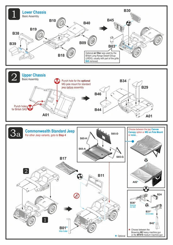 Rubicon Models 1:56 Willys MB Commonwealth 1/4 Ton 4x4 Utility Truck - 280050