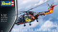 Revell 1:32 Westland Sea Lynx MK.88A Helicopter '40 Years' Skill Level 5 - 03806