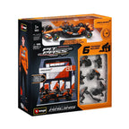 Burago 1:43 McLaren MCL39 Australian GP 2025 O.Piastri Pit Pass Diorma Playset -  #18-38457P