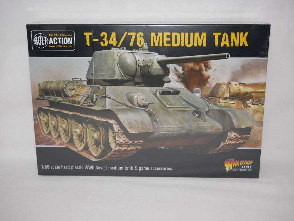 Warlord Games Bolt Action 1:56 Scale WWII Soviet T-34/76 Medium Tank - 402014007