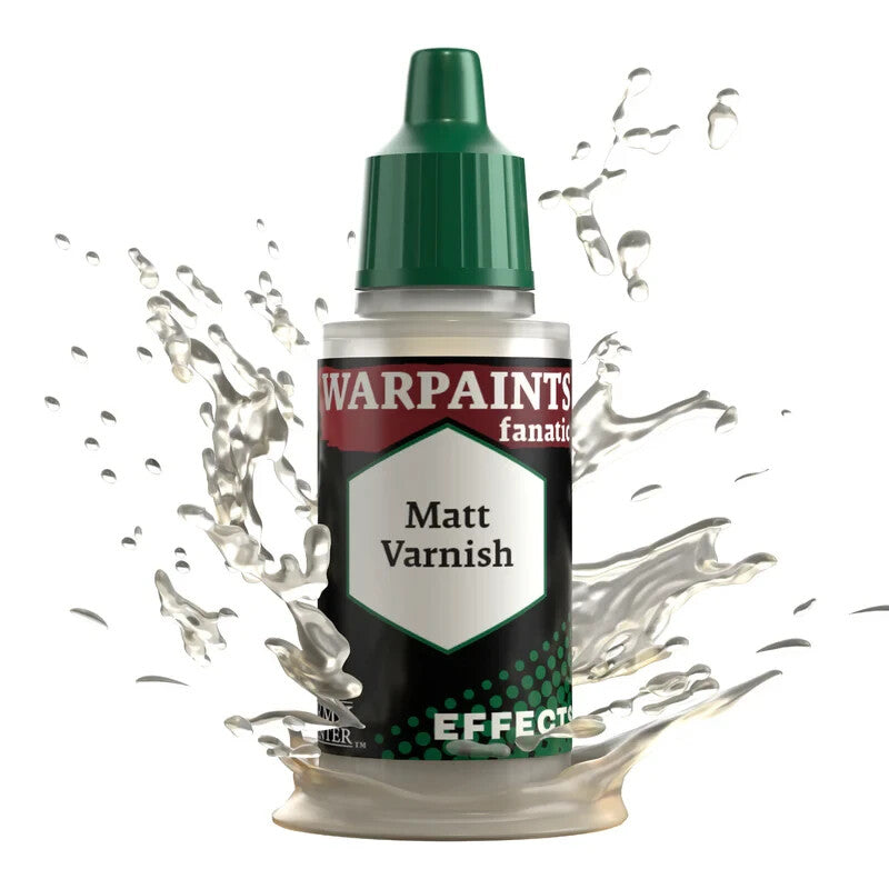 The Army Painter Warpaints Fanatic Effects Matt Varnish (18ml) Bottle - WP3174