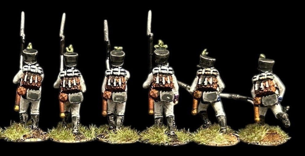 Hat Industrie 1:72 Scale Napoleonic Austrians Infantry (Advancing) Figures - 8164