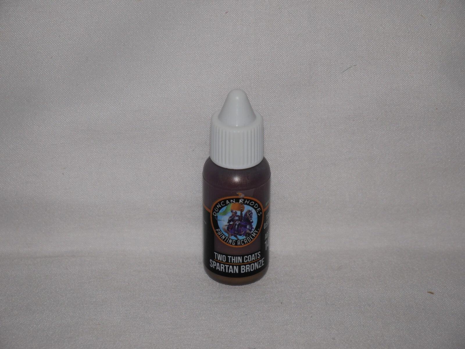 Duncan Rhodes Painting Academy Two Thin Coats Spartan Bronze 15ml Dropper 10043