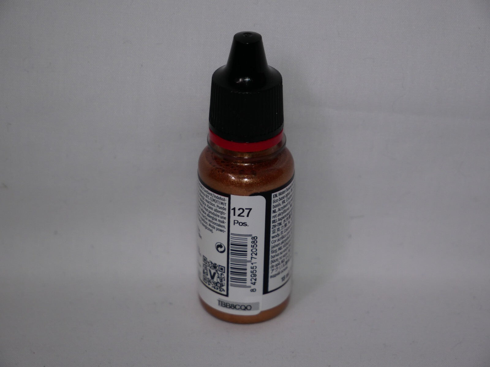 Vallejo Game Color Acrylic Metallics Brassy Bronze 18ml Dropper Bottle - 72.058