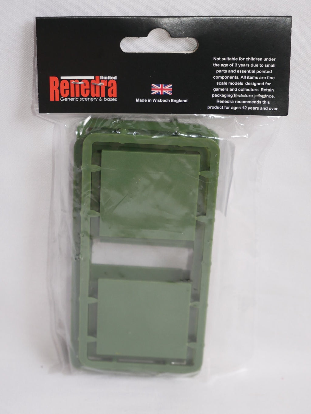 Renedra Limited Generic Scenery & Bases 40 x 40mm Bases 10 Per Pack - RN4040