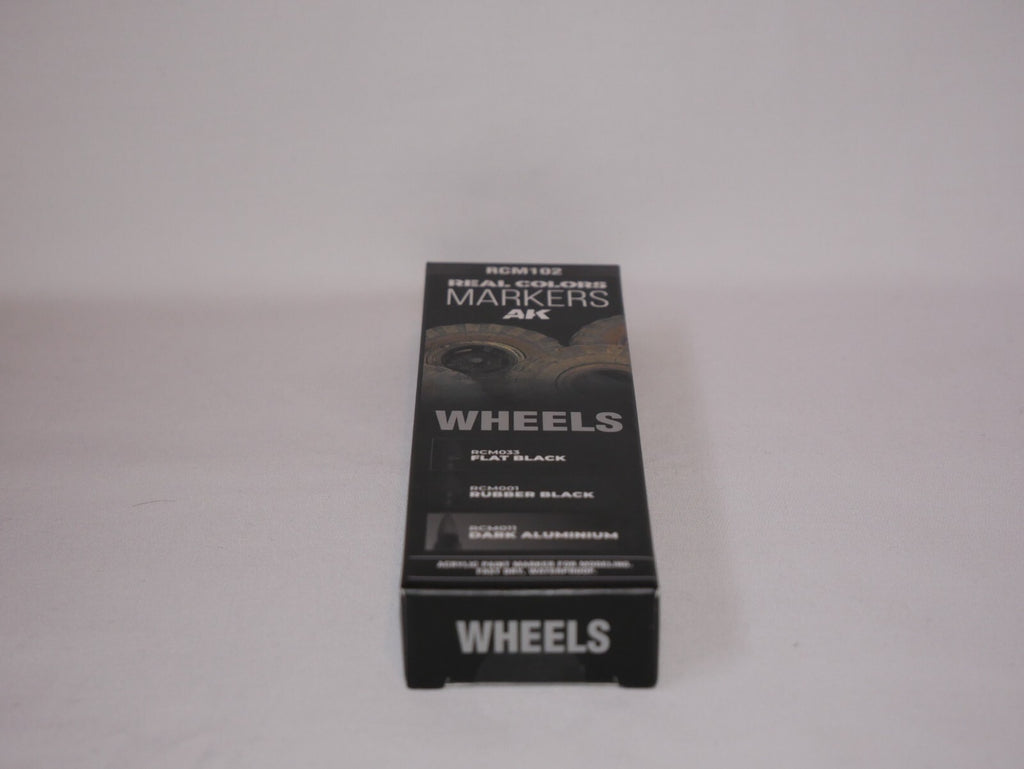 AK Interactive Real Colors Fast Dry Acrylic Markers Wheels (3 Piece) Set RCM102