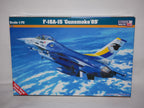 MisterCraft Hobby Kits 1:72 Scale (D-33) F-16A-15 Gunsmoke 89 Fighter Jet 040338