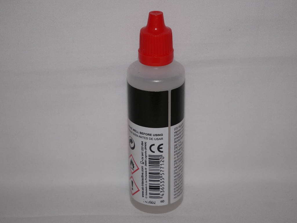 AK Interactive New Formula High Quality Acrylic Paint Thinner 60ml Bottle AK712