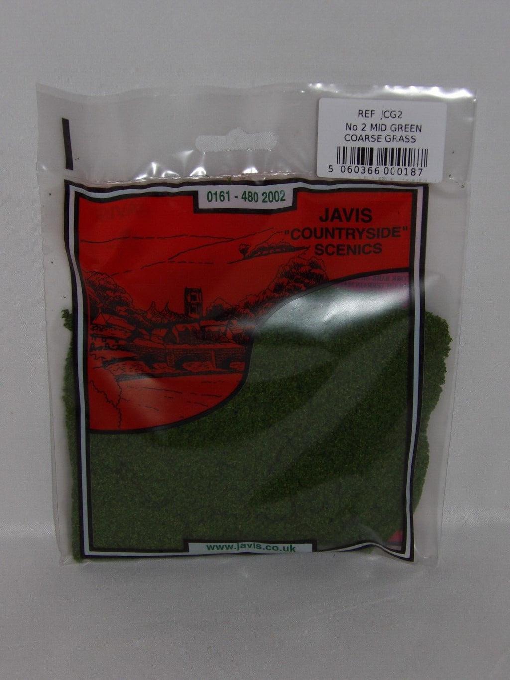 Javis "Countryside" Scenics No 2 Medium Green Coarse Grass JCG2