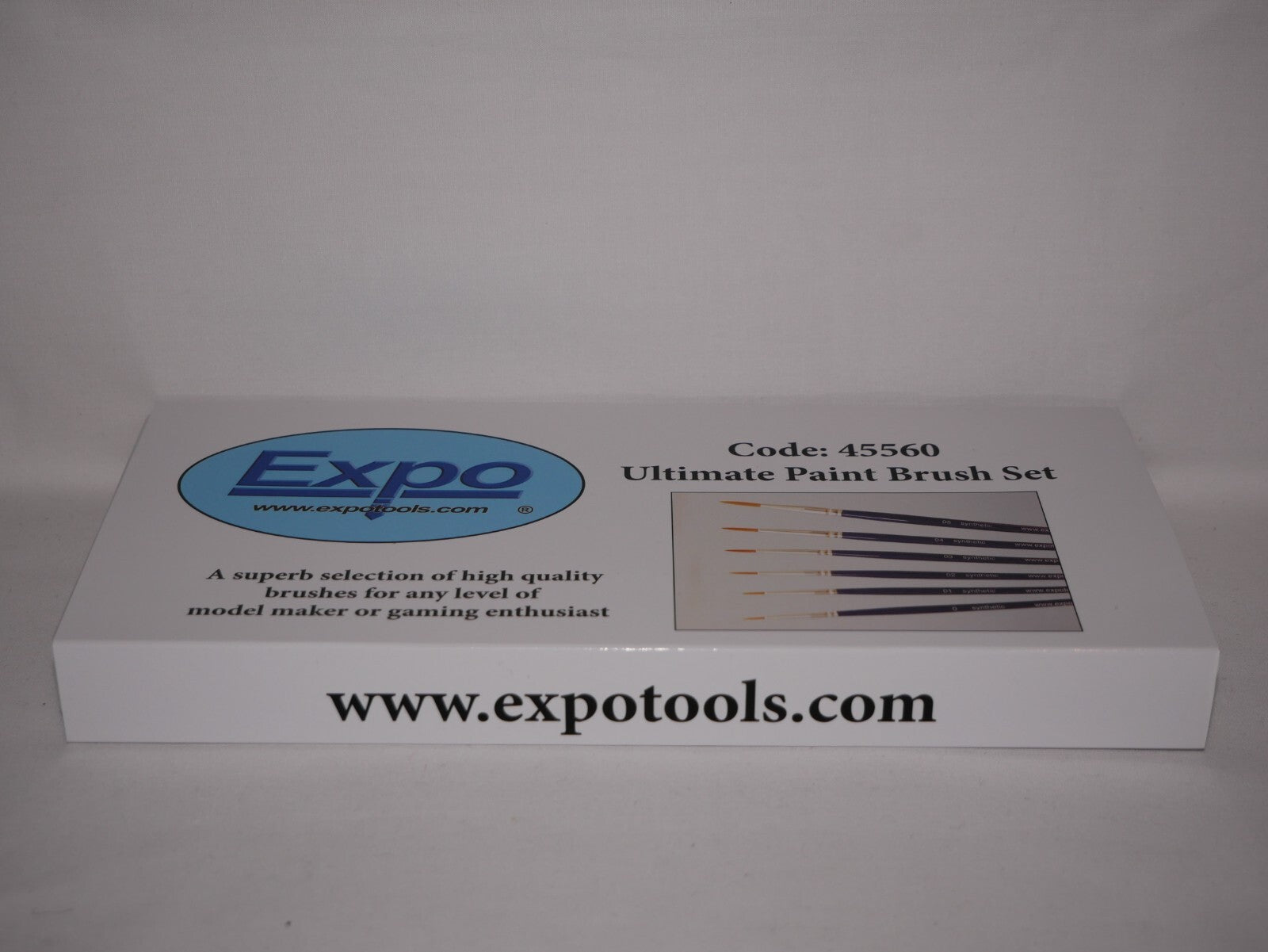 Expo Tools Model & Wargaming Ultimate Synthetic Haired Paint Brush Set - 45560