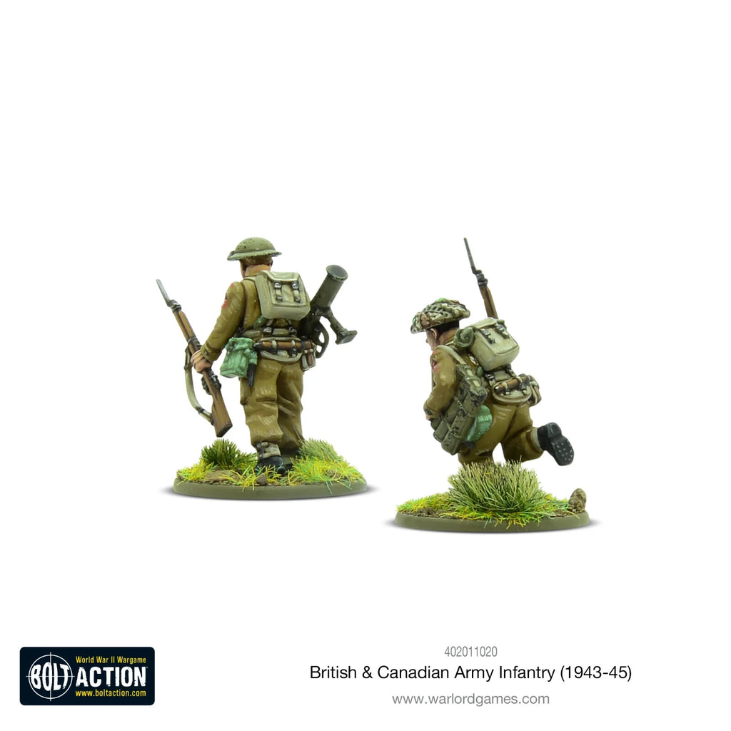 Warlord Games Bolt Action 1:56 WWII British & Canadian Army Infantry - 402011020
