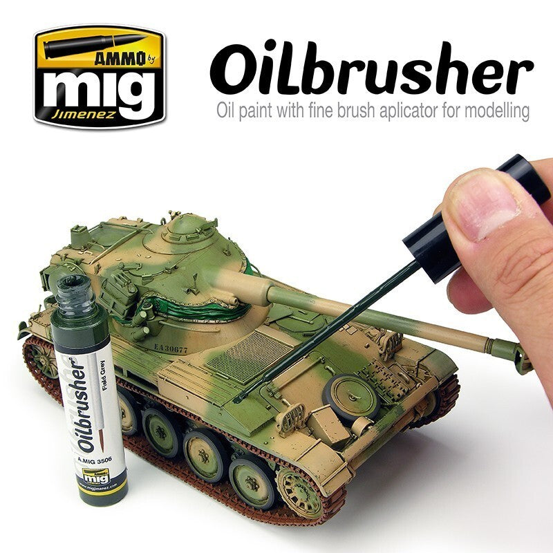 Ammo By Mig Jimenez Oilbrusher Range Rust With Fine Brush Applicator A.MIG-3510