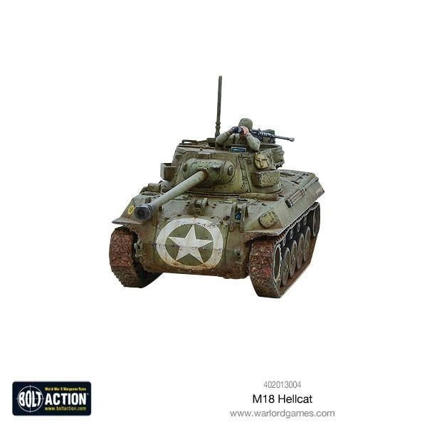 Warlord Games Bolt Action 1:56 Scale WW2 US M18 Hellcat Tank Destroyer 402013004