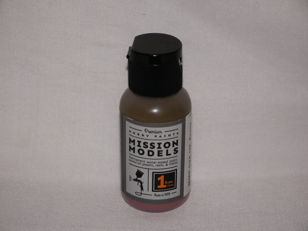 Mission Models Hobby Paints US Army Olive Drab FS 33070 30ml Bottle (MMP - 026)
