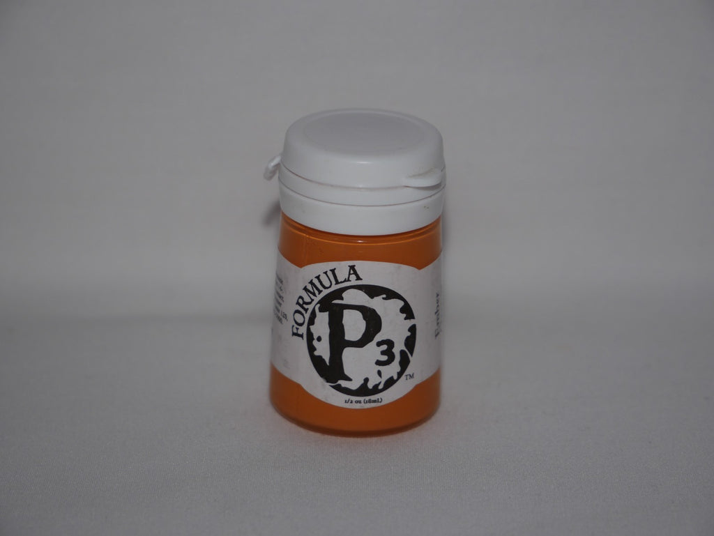 Formula P3 Acrylic Paint Range Ember Orange (18ml) Flip Top Bottle - PIP 93023