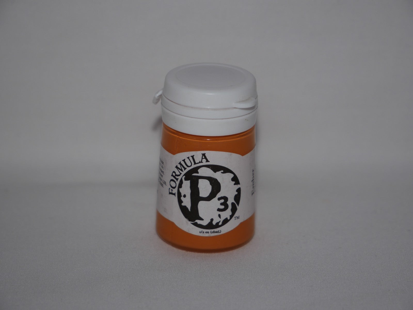 Formula P3 Acrylic Paint Range Ember Orange (18ml) Flip Top Bottle - PIP 93023