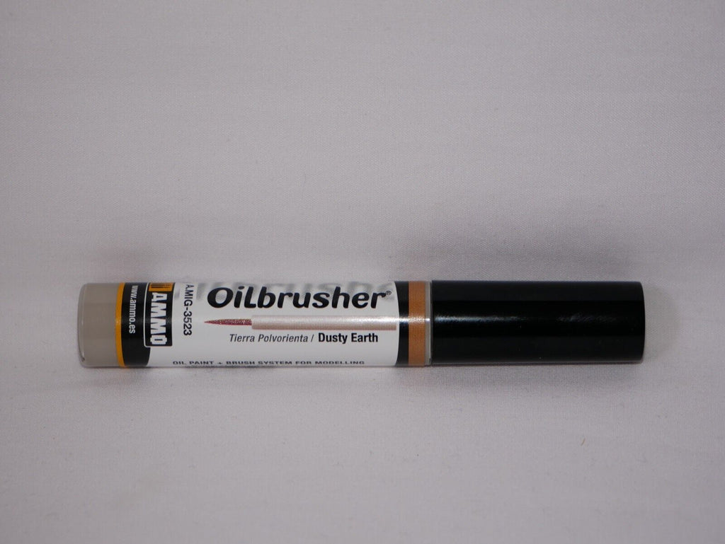 Ammo By Mig Jimenez Dusty Earth Oilbrusher With Fine Brush Applicator A.MIG-3523