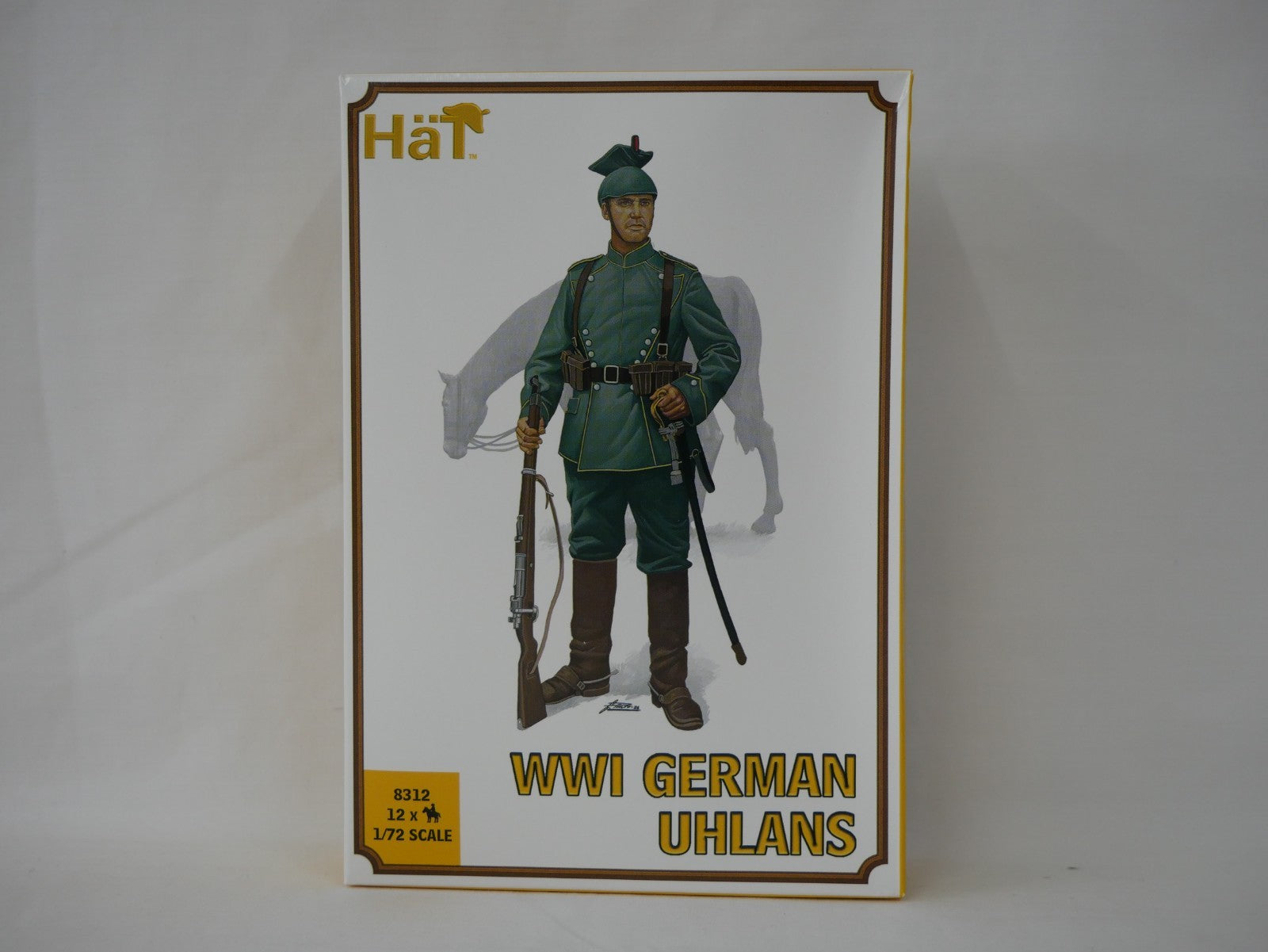 Hat Industrie 1:72 Scale World War 1 (WW1) German Uhlans Plastic Models - 8312