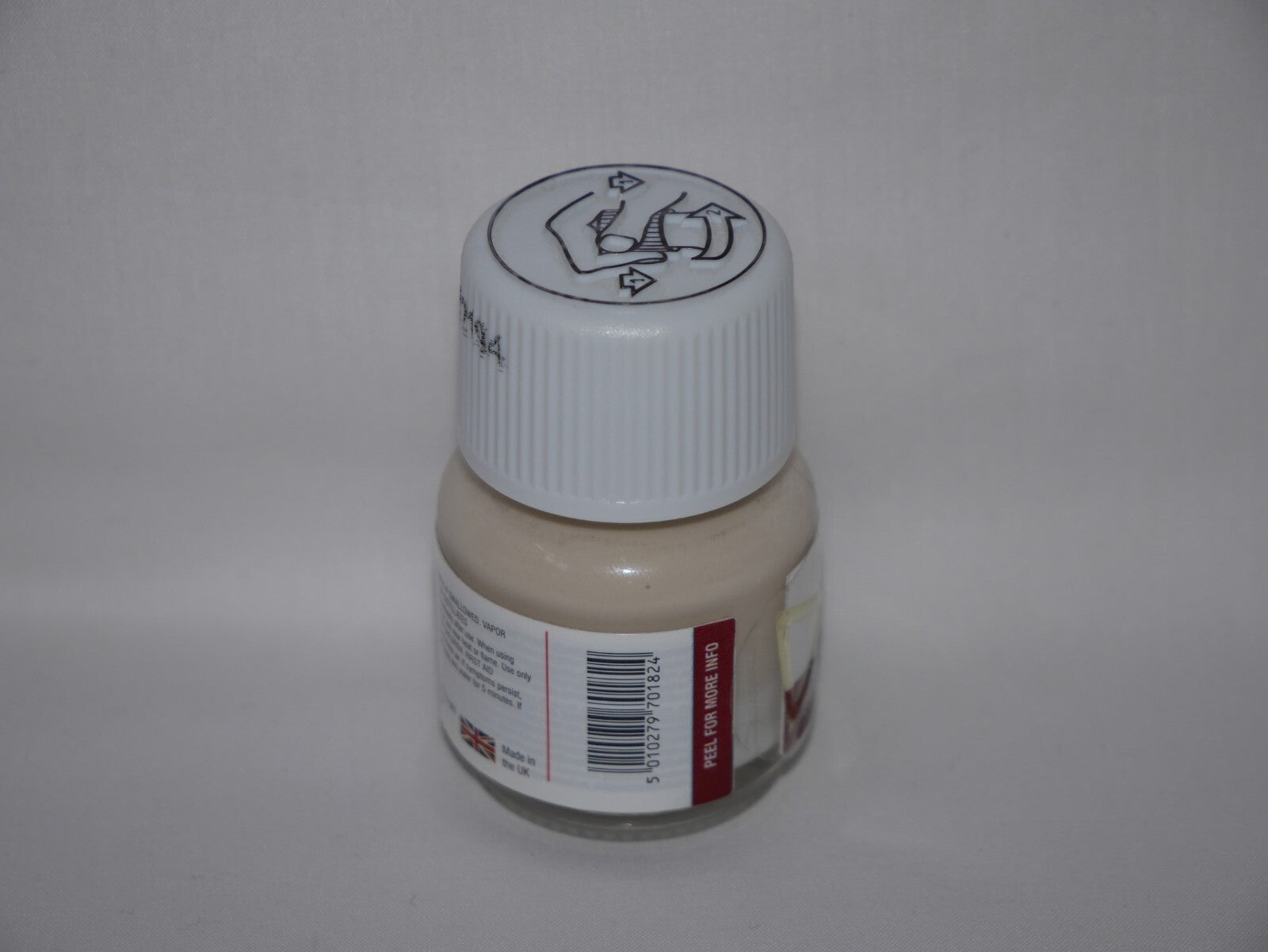 Humbrol Scale Hobby Modelling Enamel White Wash (28ml) Glass Jar Bottle - AV0202