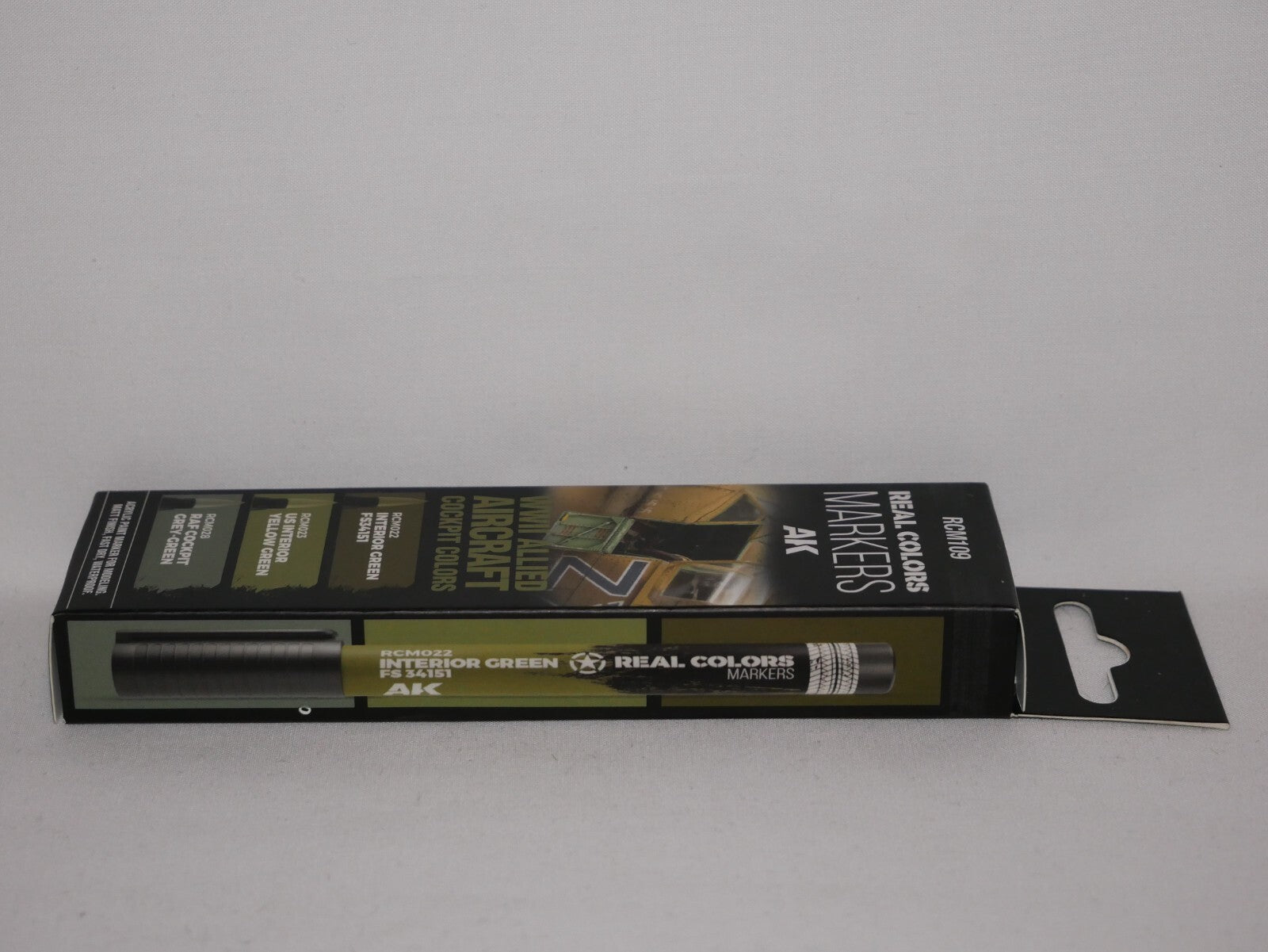 AK Interactive Real Color Markers WWII Allied Aircraft Cockpit Colors - RCM109