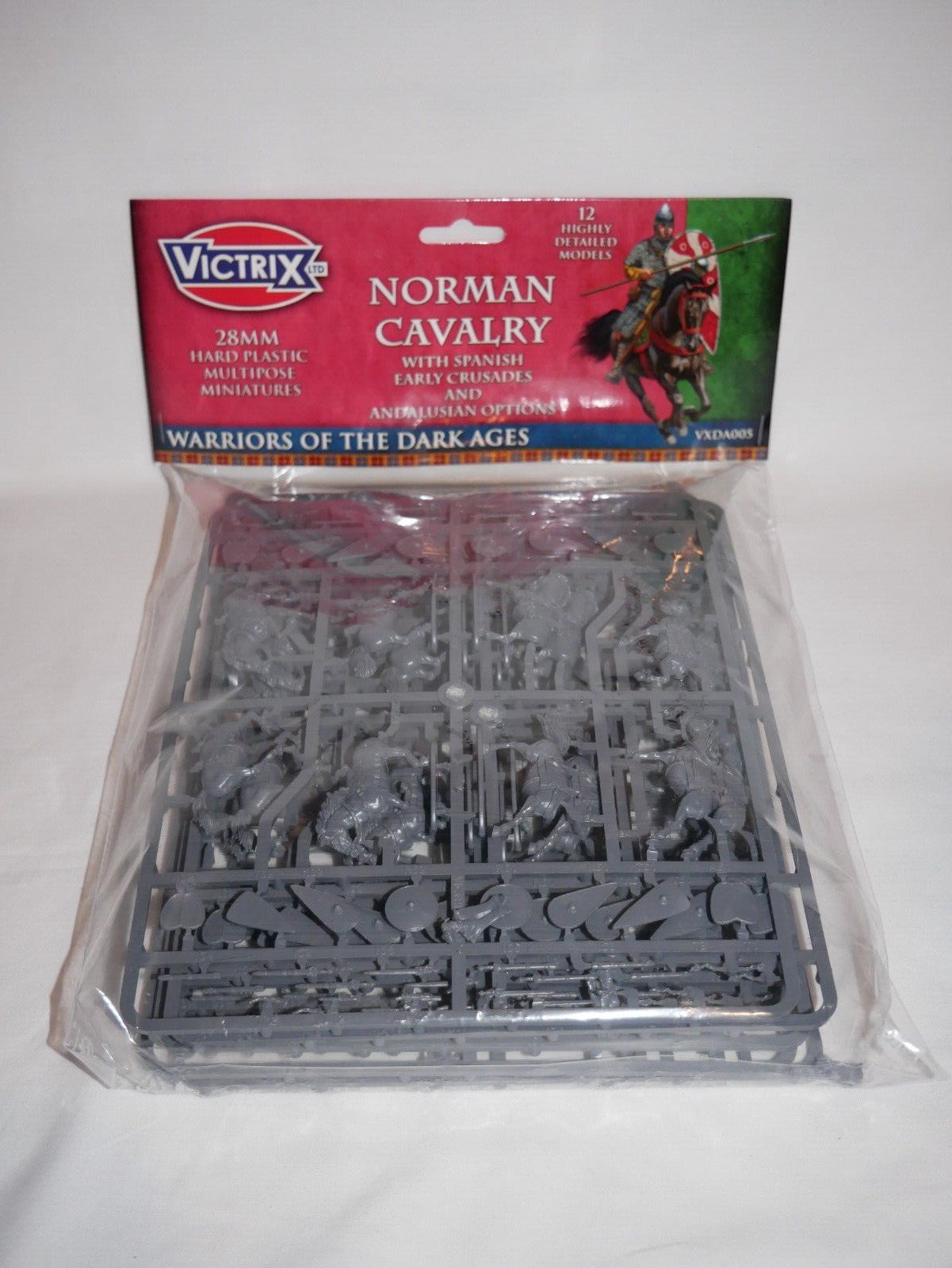 Victrix Warriors Of The Dark Ages 28mm Scale Hard Plastic Norman Cavalry VXDA005