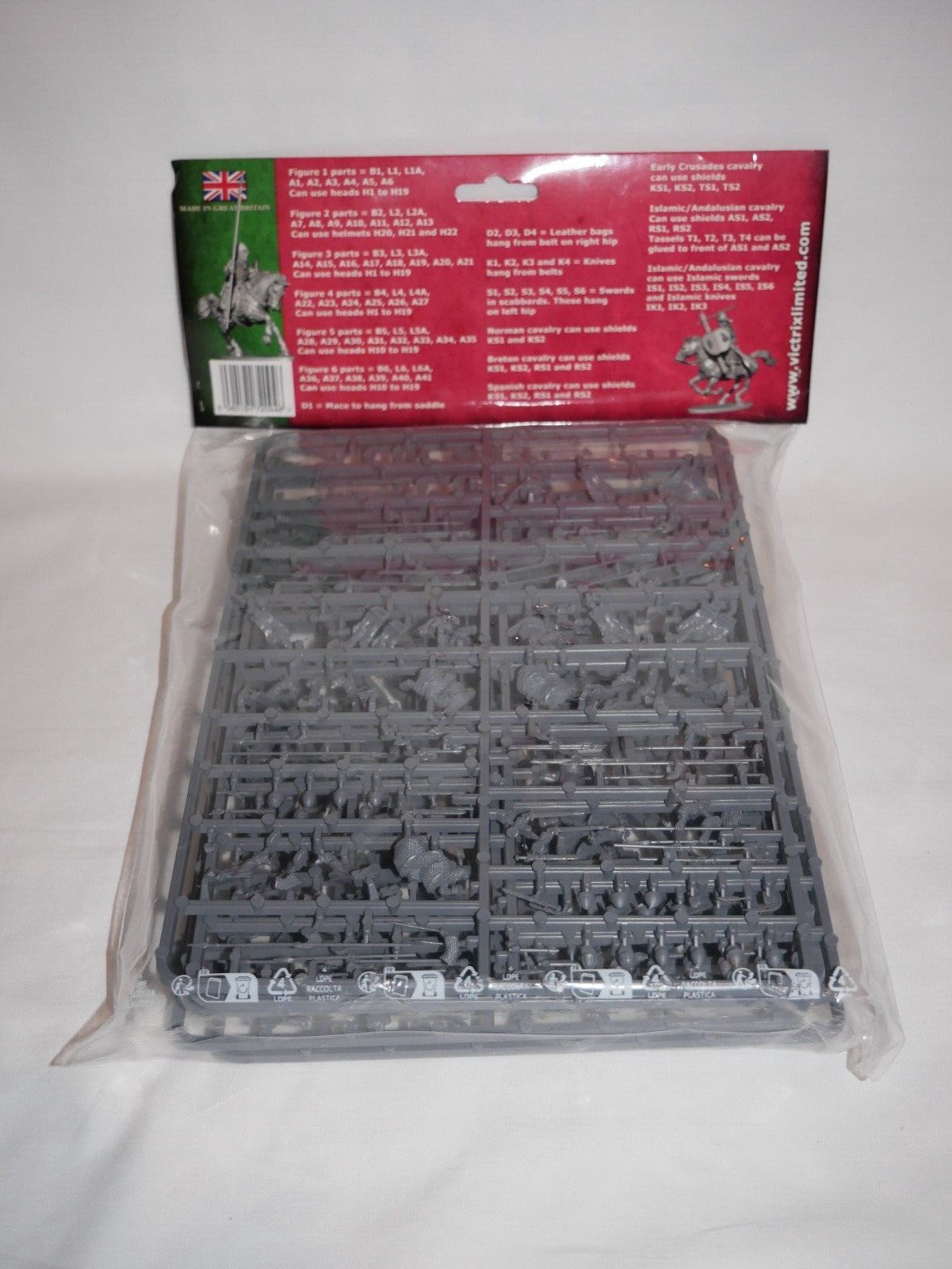 Victrix Warriors Of The Dark Ages 28mm Scale Hard Plastic Norman Cavalry VXDA005