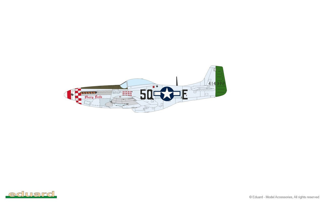 Eduard 1:72 Aces Of The Eighth P-51D Mustangs Limited Edition Duel Combo - 2147