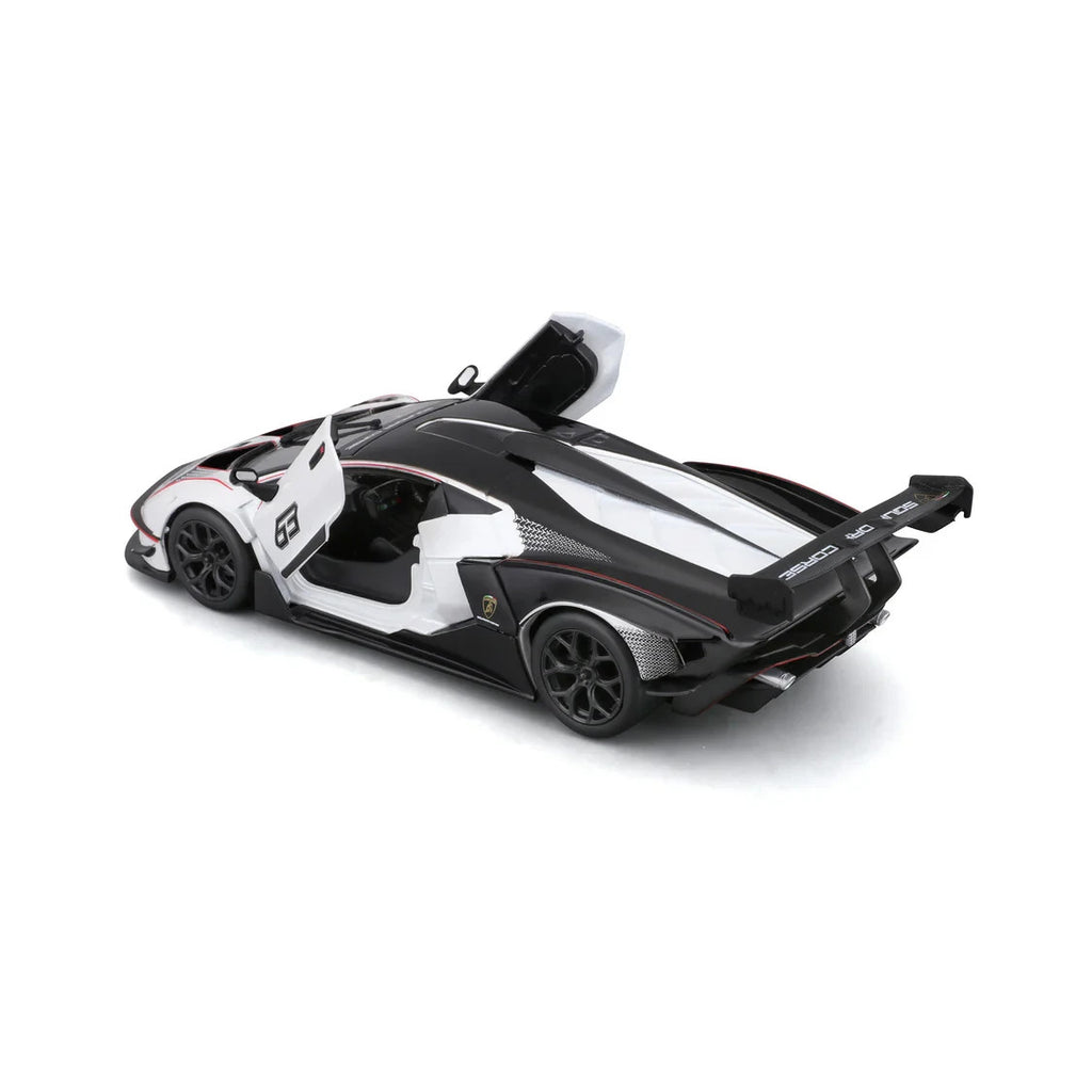 Burago 1:24 Scale Lamborghini Essenza SCV12 Track Only Sports Car - #18-28023