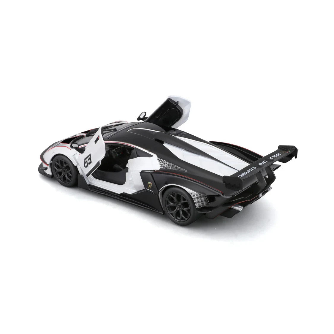 Burago 1:24 Scale Lamborghini Essenza SCV12 Track Only Sports Car - #18-28023