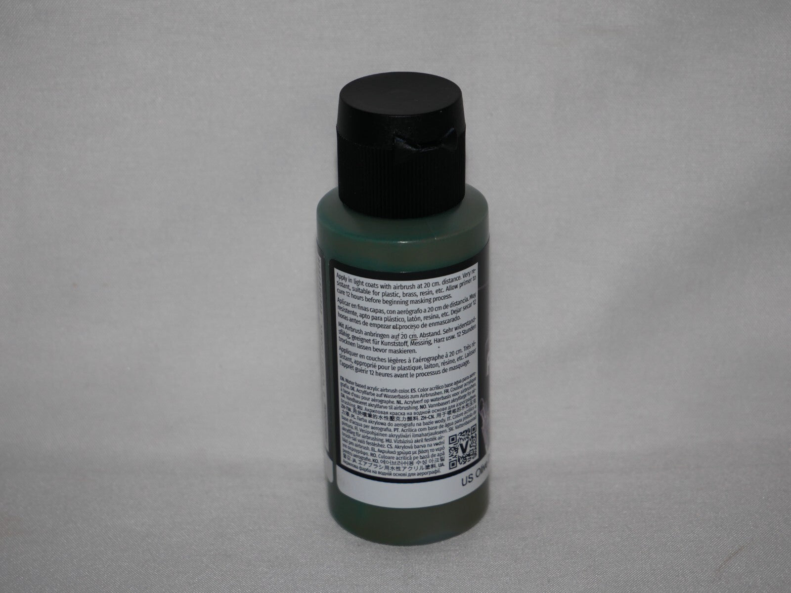 Vallejo Polyurethane Surface Primers US Olive Drab 60ml/2.02 fl oz Bottle 73.608