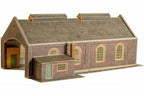 Superquick Kits 1:76 Scale Two Road Locomotive Shed Scaled For OO & HO - SQA5