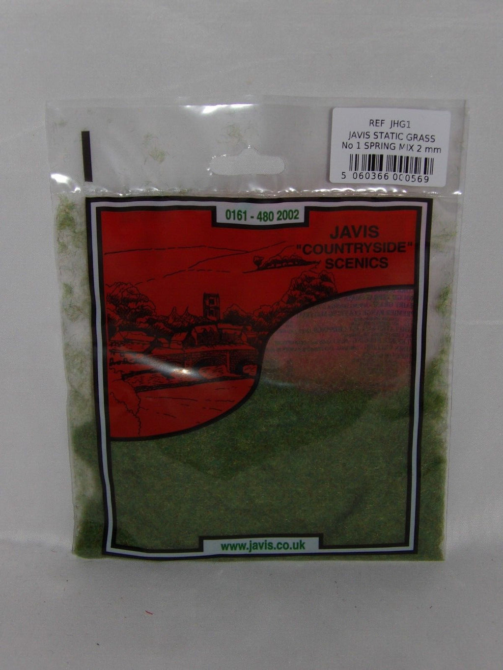 Javis "Countryside" Scenics Static Grass No 1 Spring Mix 2mm JHG1