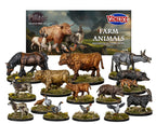 Victrix Ltd Pillage Ransack The Middle Ages 28mm Medieval Farm Animals - VXE014