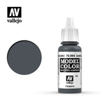 Vallejo Model Color Dark Grey Acrylic 17ml/0.57 fl oz Dropper Bottle - 70.994
